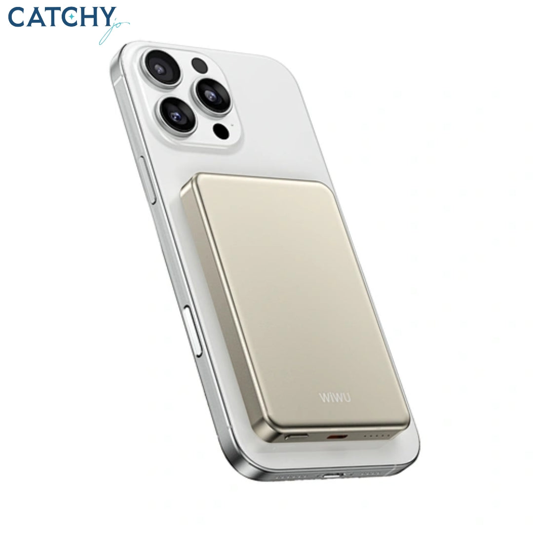 WiWU P15 Ultra Thin Magnetic Power Bank (5000mAh)