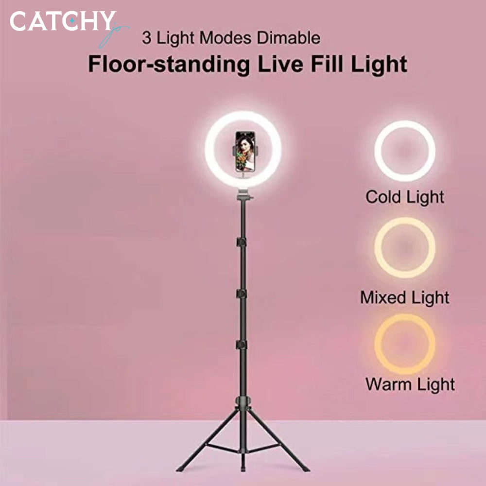 JMARY FM-536A Ring Light With Tripod & Remote