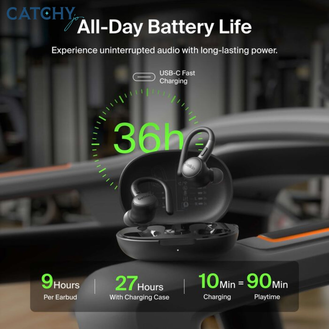 BELKIN SoundForm ActiveFit True Wireless Earbuds