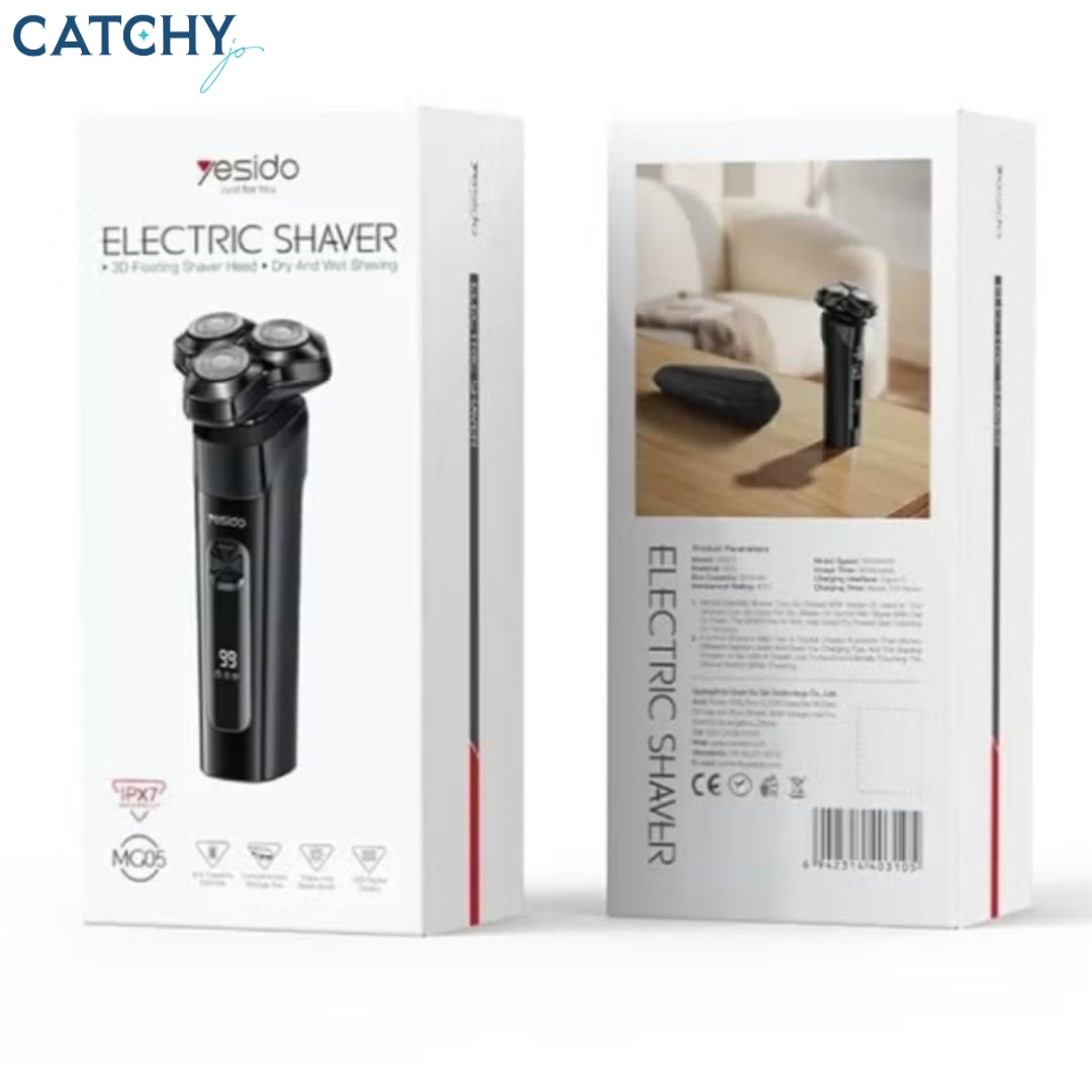 YESIDO MG05 Electric Shaver With 3D Floating Heads
