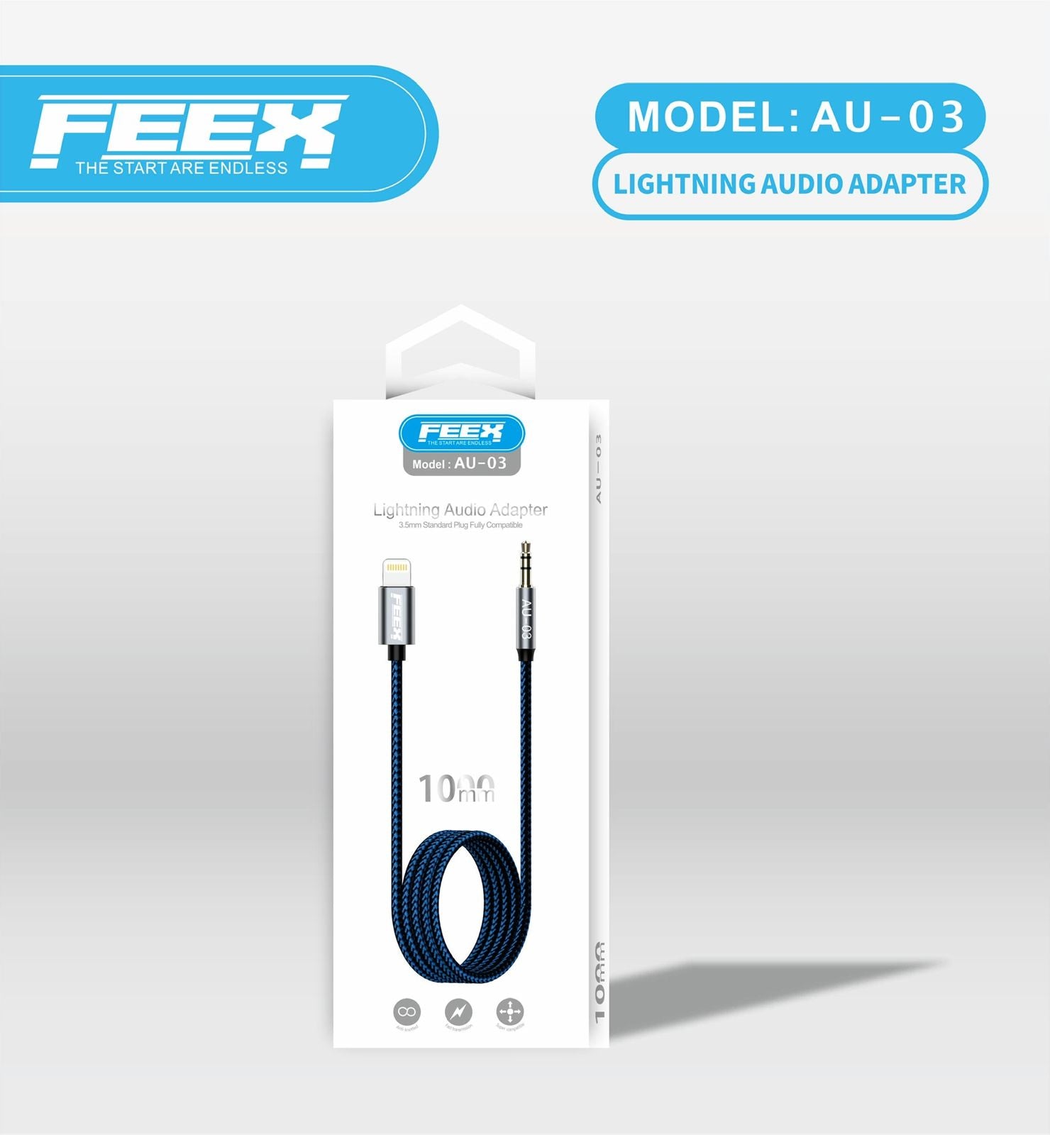 FEEX AU-03 Lightning Audio Adapter