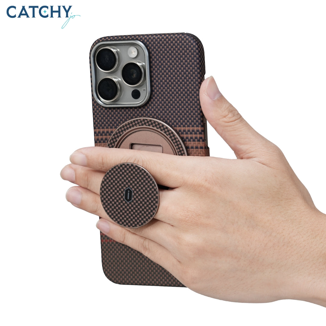 WiWU MW-008 Warriors Aramid 360° Rotatio Magnetic Ring Holder