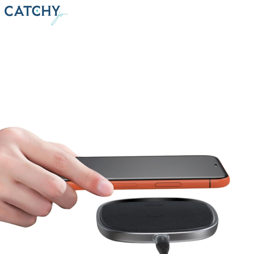 YESIDO DS11 Wireless Charger With LED Digital Display (15W)