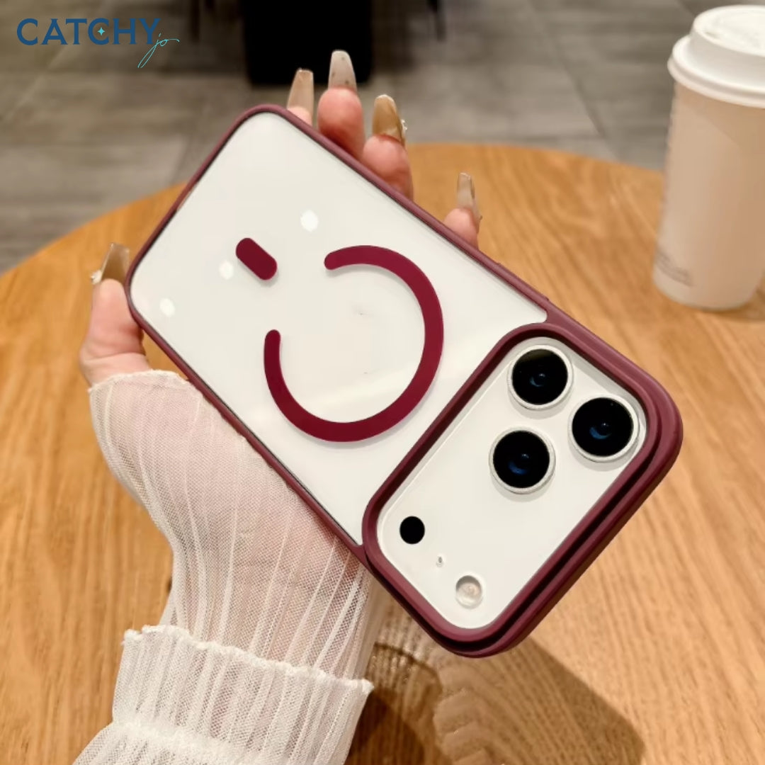 iPhone Acrylic Transparent Magnetic Case