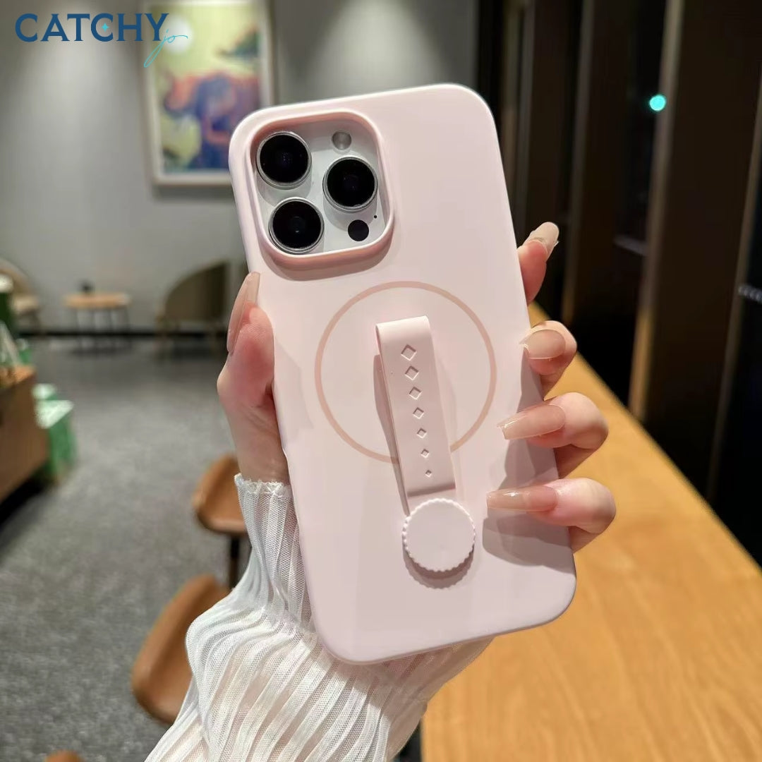 Silicone Magnetic Portable Function iPhone Case
