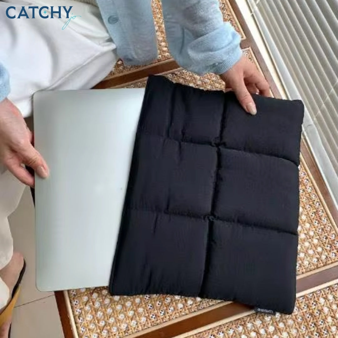 غطاء لابتوب مبطن من النايلون