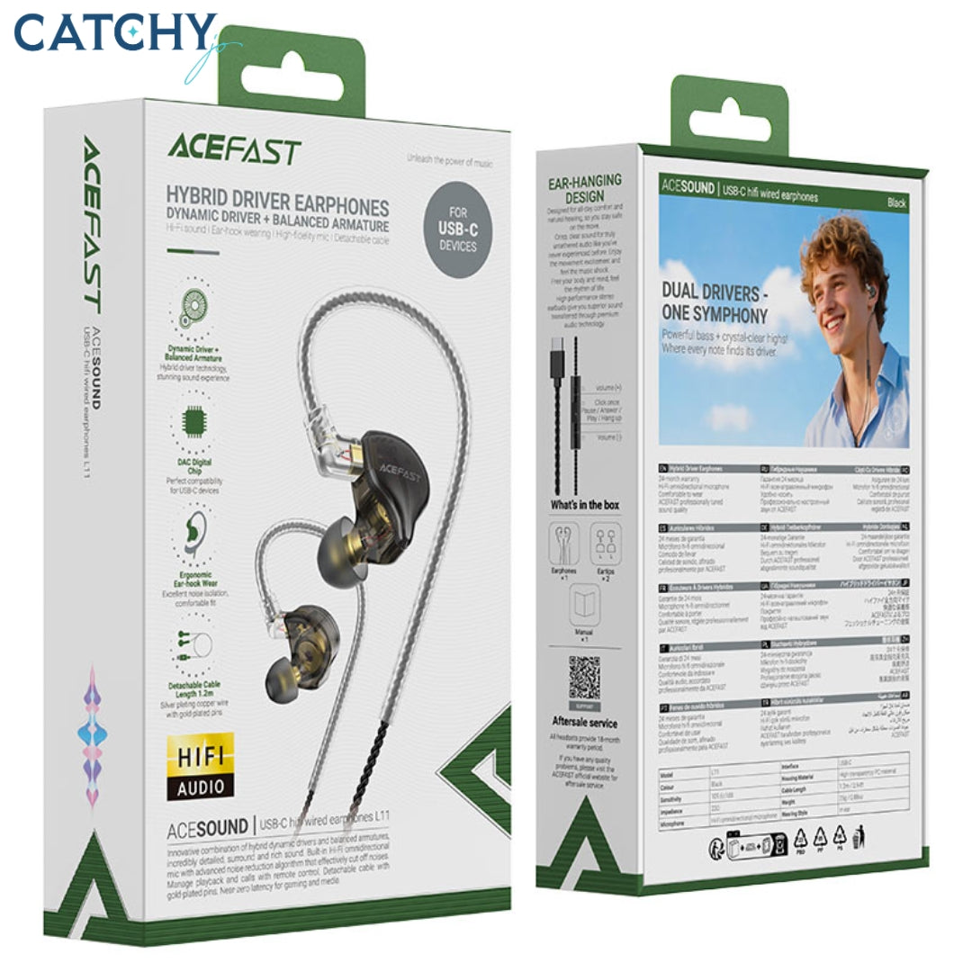 ACEFAST L11 Wired Earphones