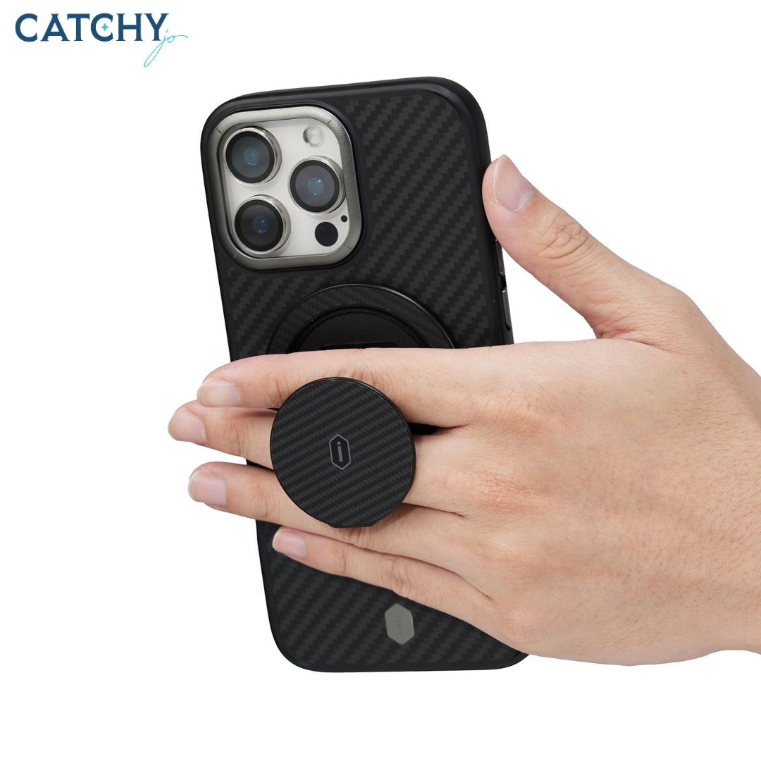 WiWU MW-008 Warriors Aramid 360° Rotatio Magnetic Ring Holder