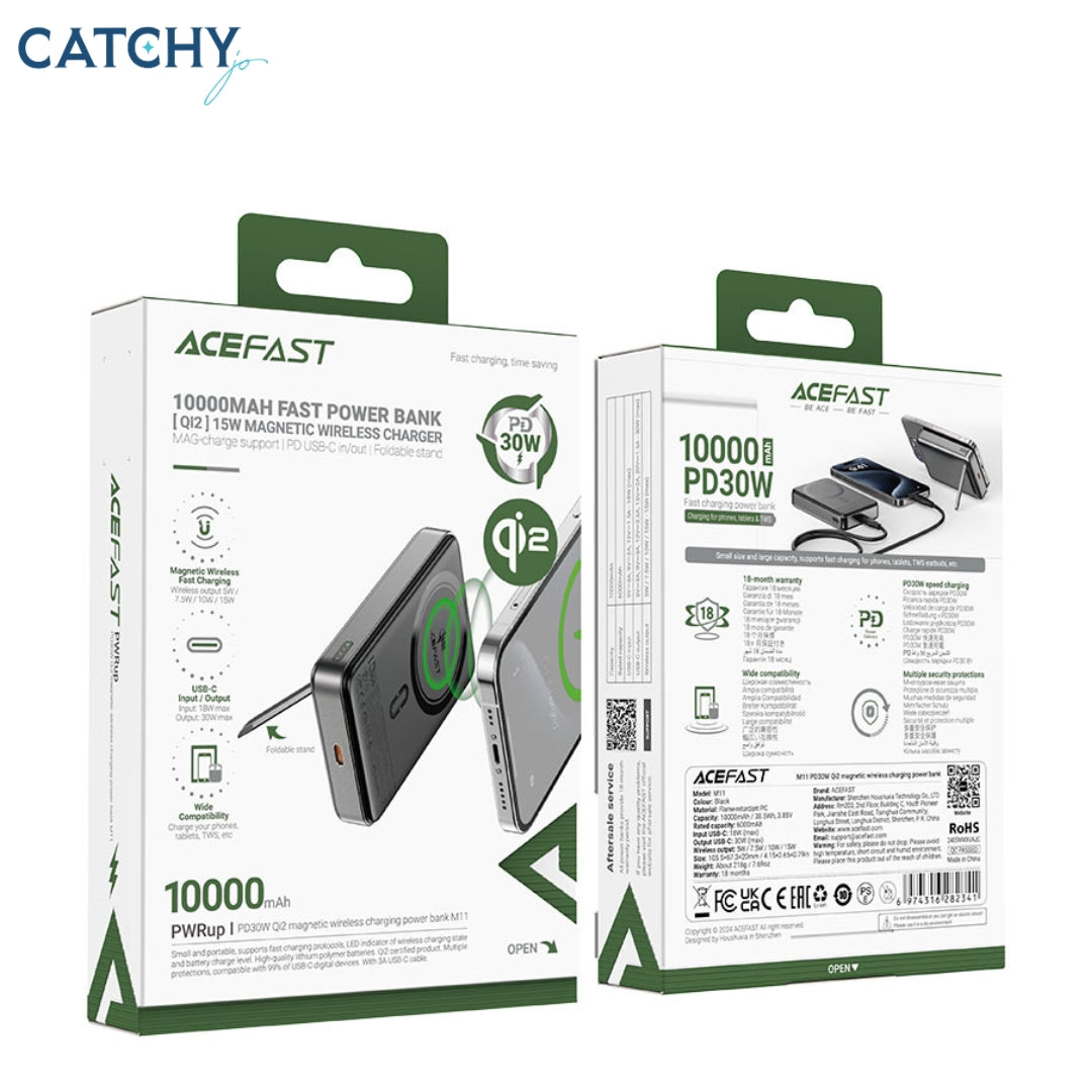 ACEFAST M11 Fast Charge MagSafe Power Bank (10000mAh)