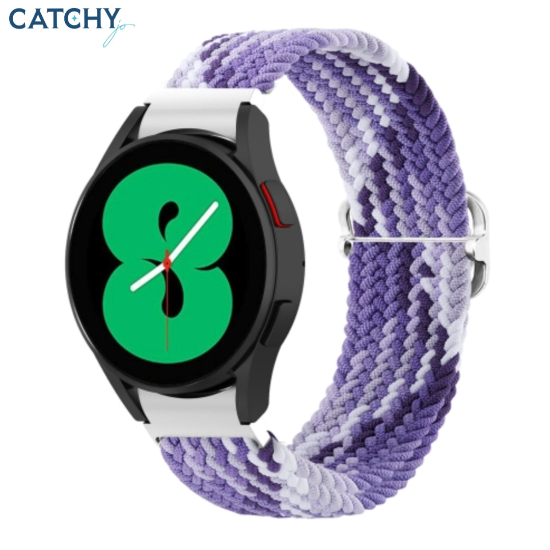 Samsung Woven Watch Band | 22 mm | Black&Red | Black | Orange | Dark Blue | Blue | Green | Light Green | Beige | Pink | Light Purple | Purple Samsung Woven Watch Band | 22 mm | Black&Red | Black | Orange | Dark Blue | Blue | Green | Light Green | Beige | Pink | Light Purple | Purple