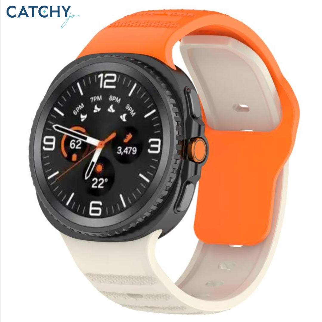 سوار سيليكون لساعة Samsung Galaxy Watch 8
