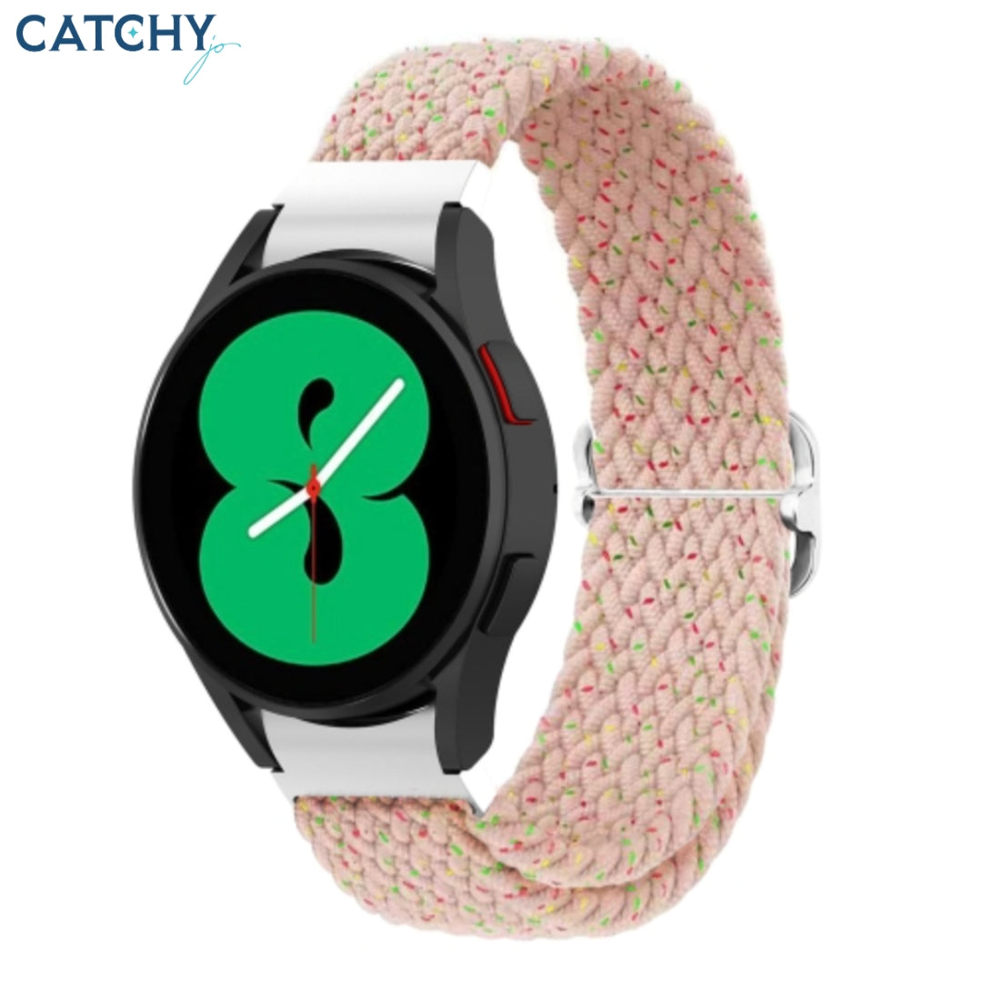 Samsung Woven Watch Band | 22 mm | Black&Red | Black | Orange | Dark Blue | Blue | Green | Light Green | Beige | Pink | Light Purple | Purple Samsung Woven Watch Band | 22 mm | Black&Red | Black | Orange | Dark Blue | Blue | Green | Light Green | Beige | Pink | Light Purple | Purple