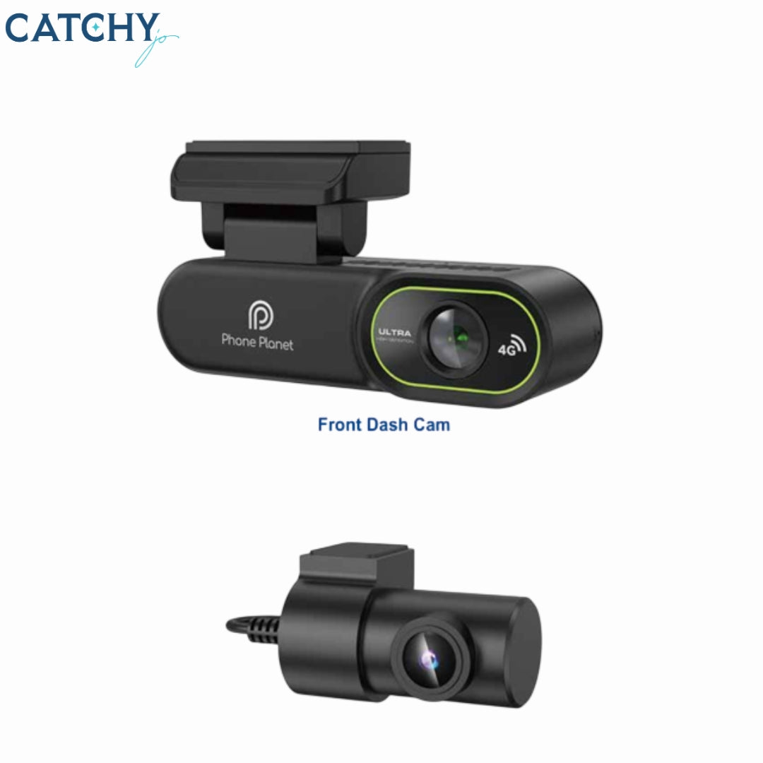 PhonePlant Dual Channel Car Dash Cam 3K HD