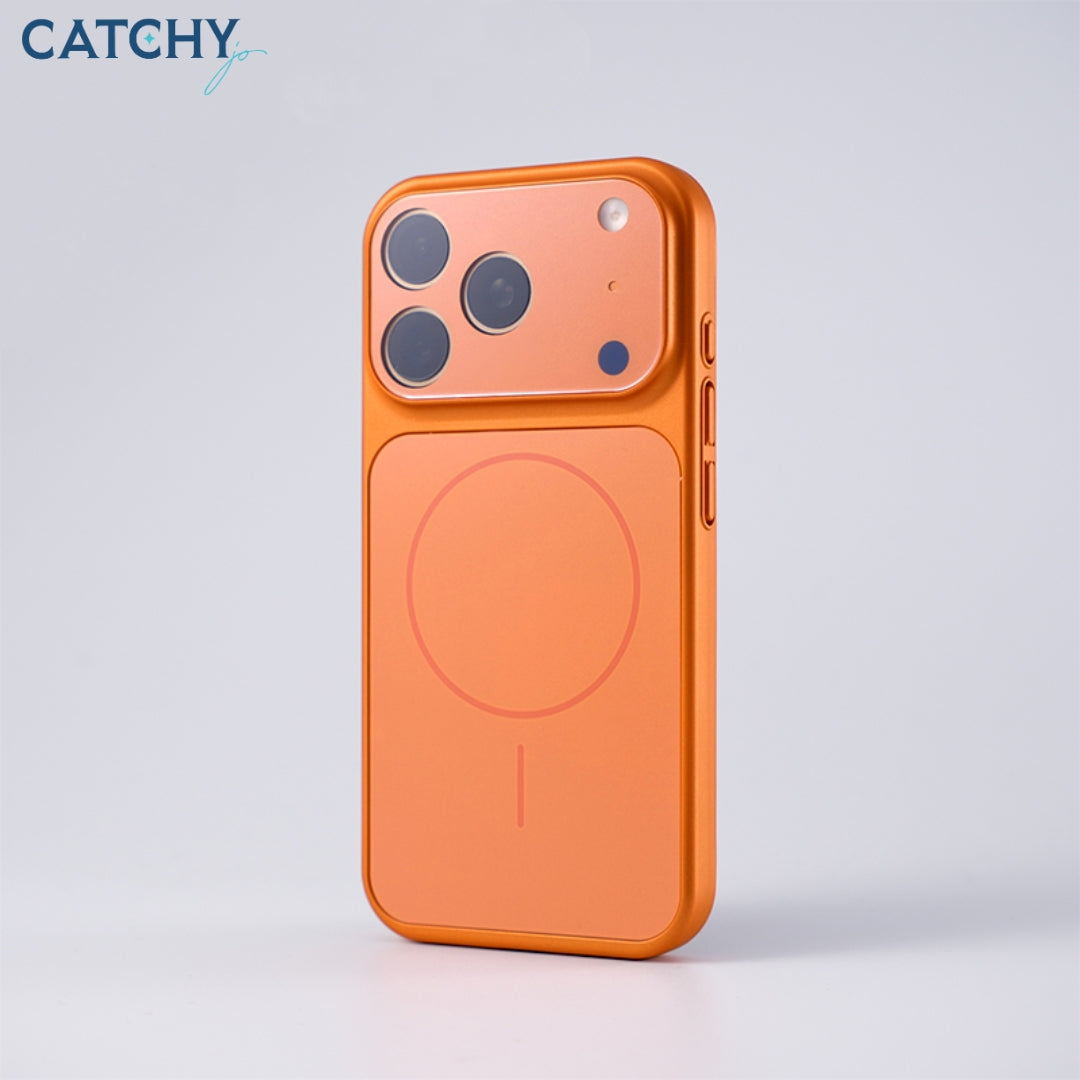 Magnetic Frosted Glass Mobile iPhone Case