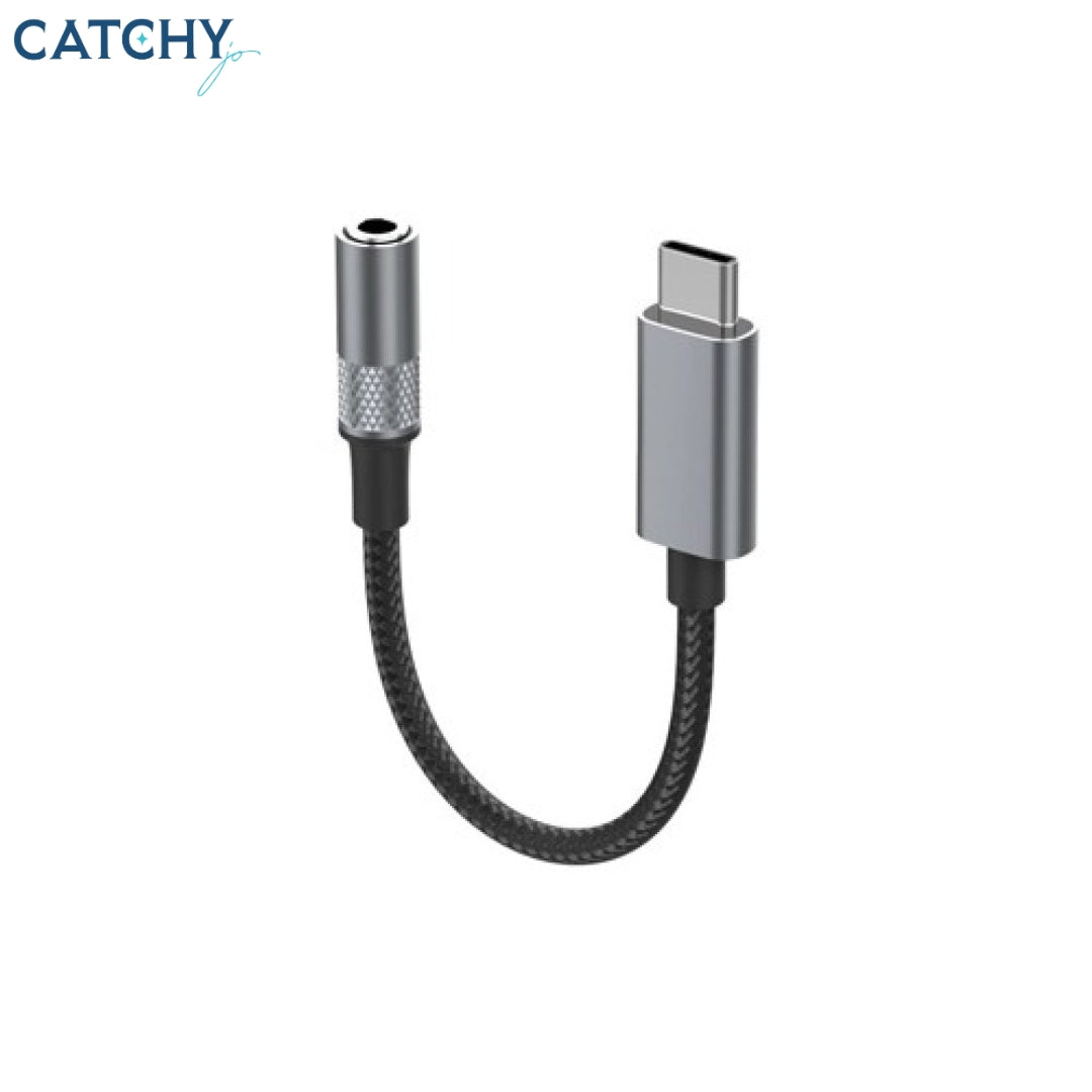 LDNIO LS-Y80C كابل محول صوت من Type-C إلى مقبس 3.5mm