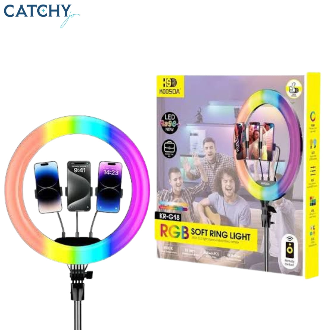 KR-G18 RGB LED Photography Light