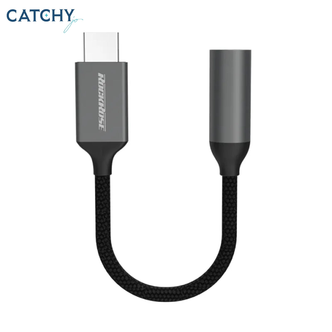 ROCKROSE Nexus Type-C To 3.5mm Audio Adapter