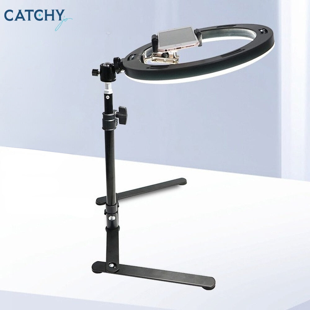 Desktop Ring Light With Mobile Stand