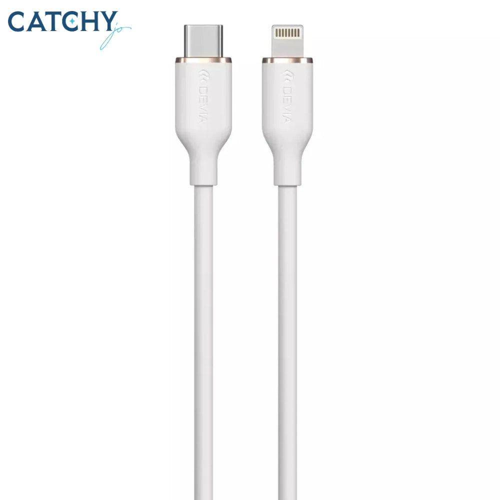 Devia Type-C To Lightning Silicone Cable