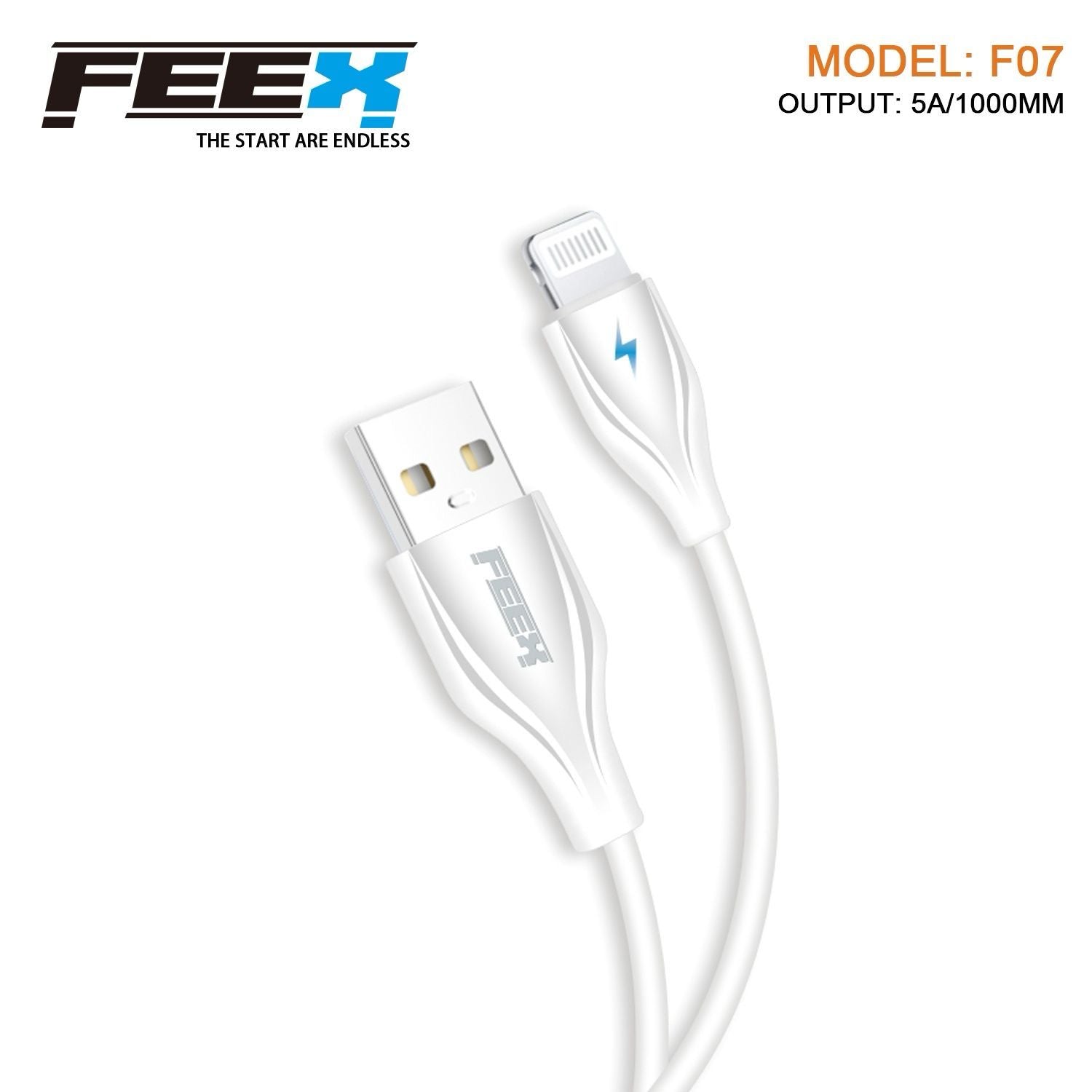 FEEX F07 كابل بيانات USB إلى Lightning