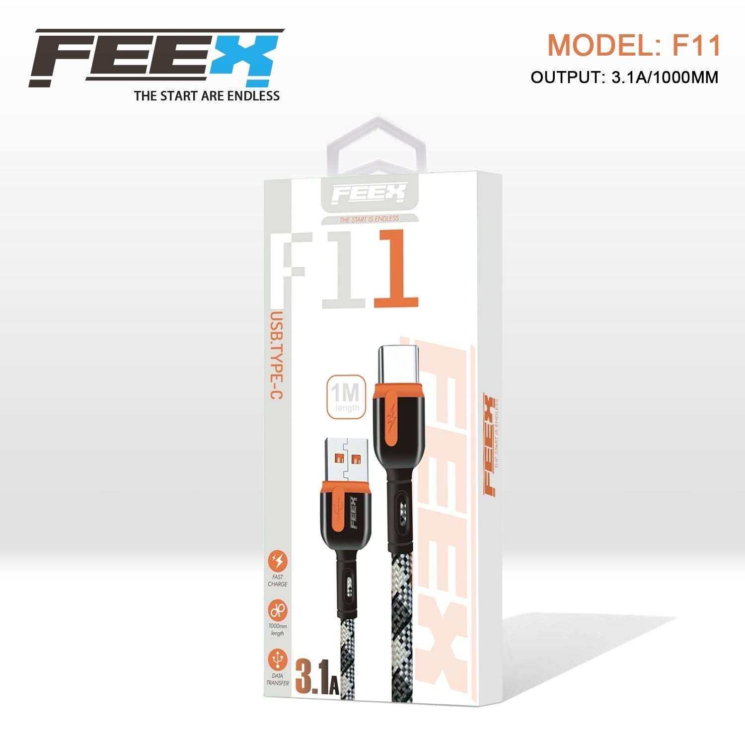 FEEX F11 USB To Type-C Data Cable