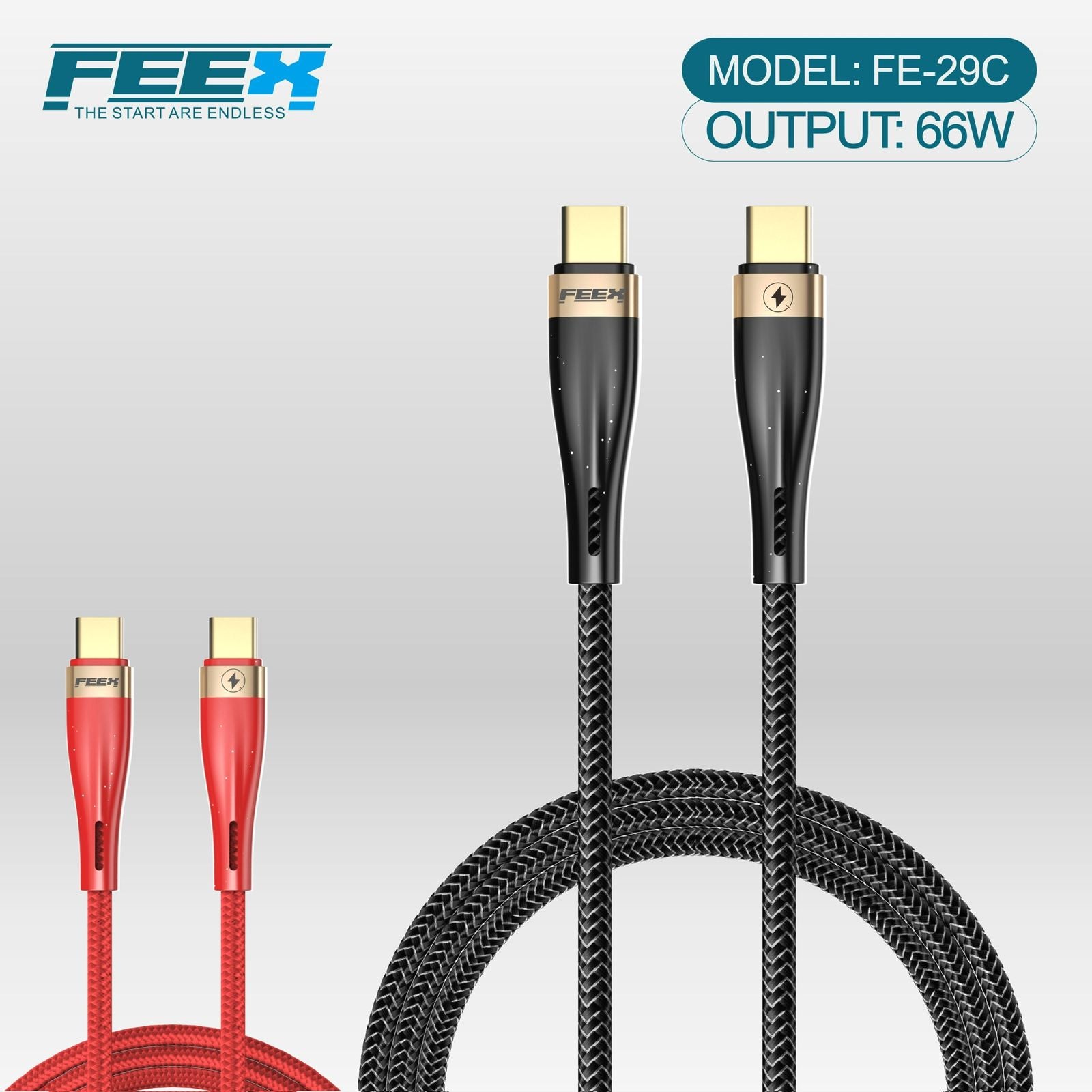 كابل بيانات Type-C FEEX FE-29C