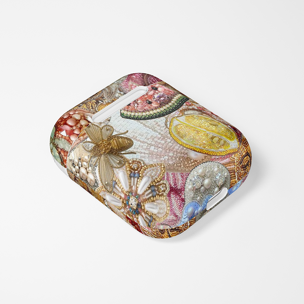 Personalized Fruit Beads Printed Airpods Case (Design)