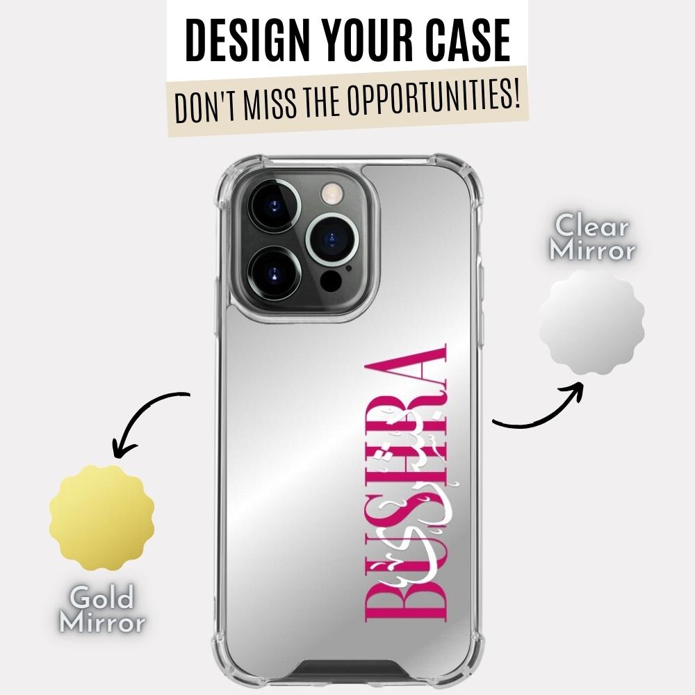 Full Mirror Bushra Case With Name (Design)