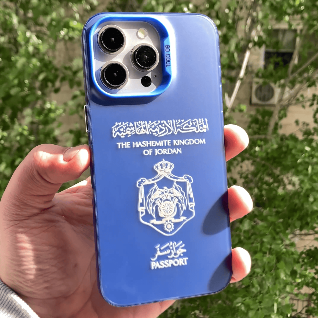 Jordanian Passport iPhone Case