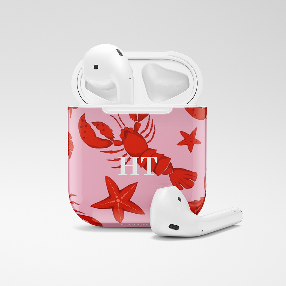 Personalized Lobster Airpods Case (Customized)