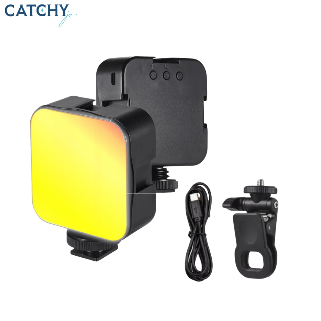 Pocket Video AY-83 ضوء LED RGB