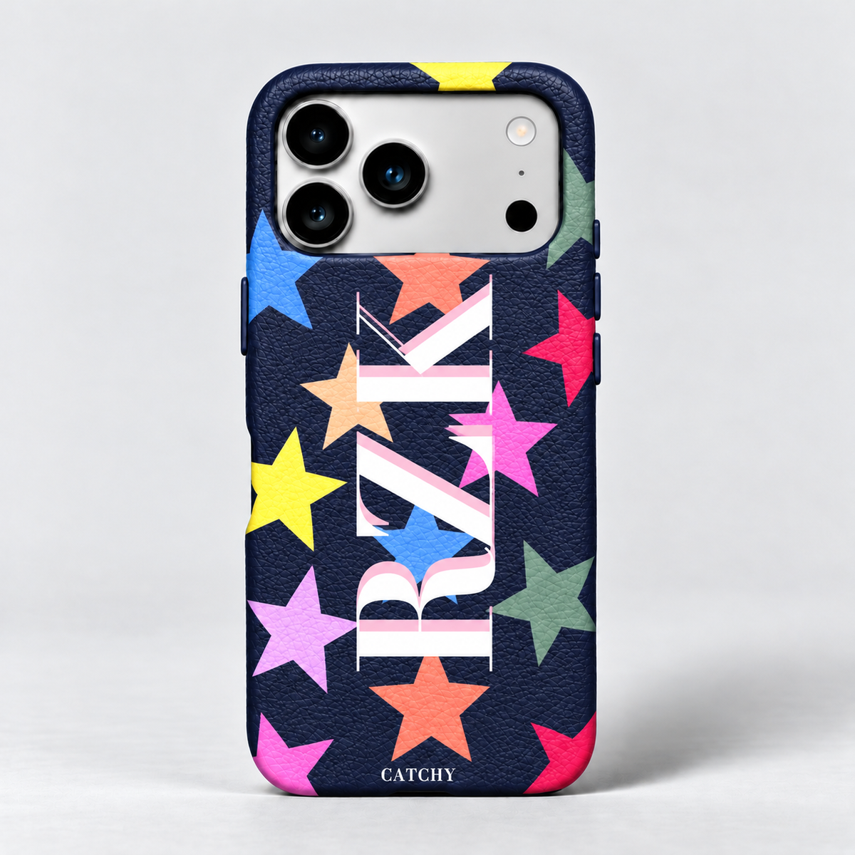 iPhone Leather RZK Stars Case (Design)