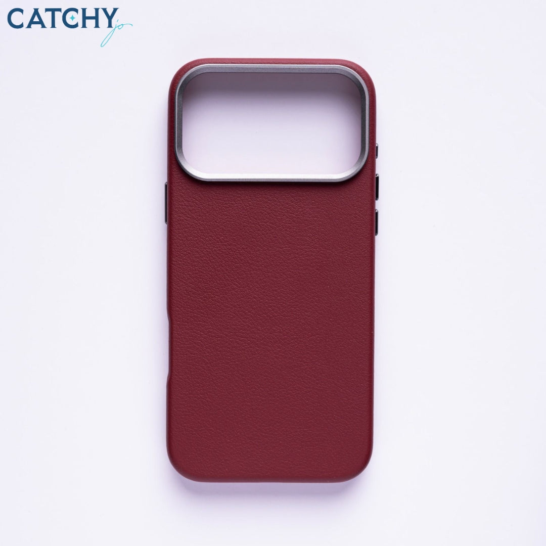 iPhone Burgundy Luxe Case