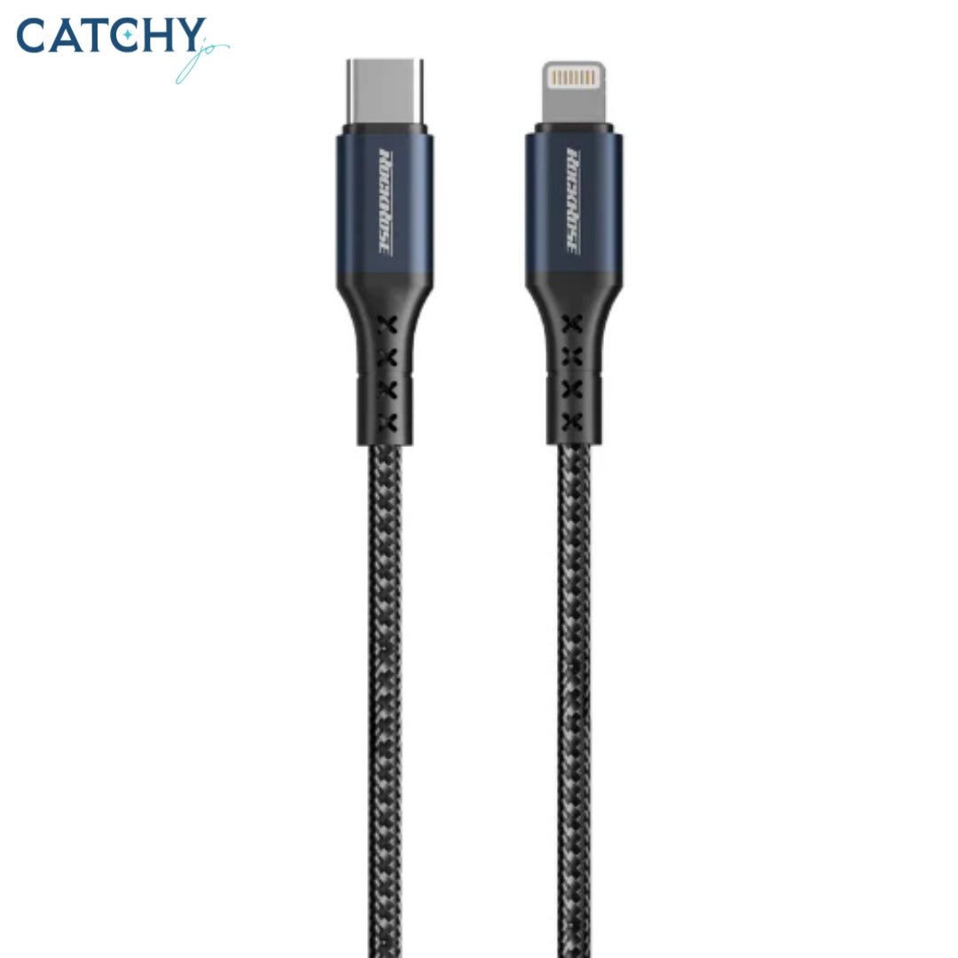 ROCKROSE Sparta USB-C To Lightning Cable (2M)