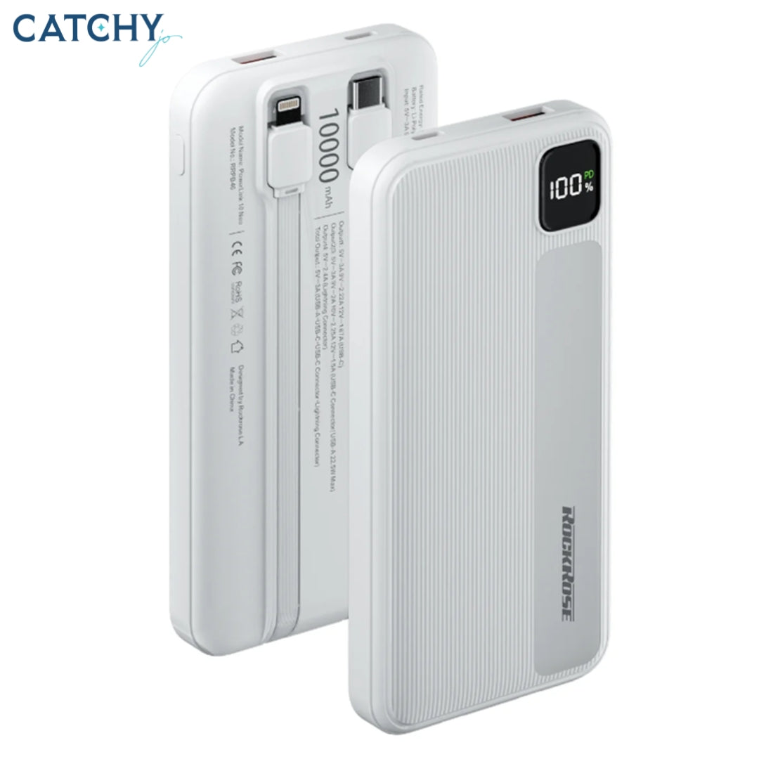 ROCKROSE PowerLink 10 Neo Fast Charging Power Bank (10000mAh)