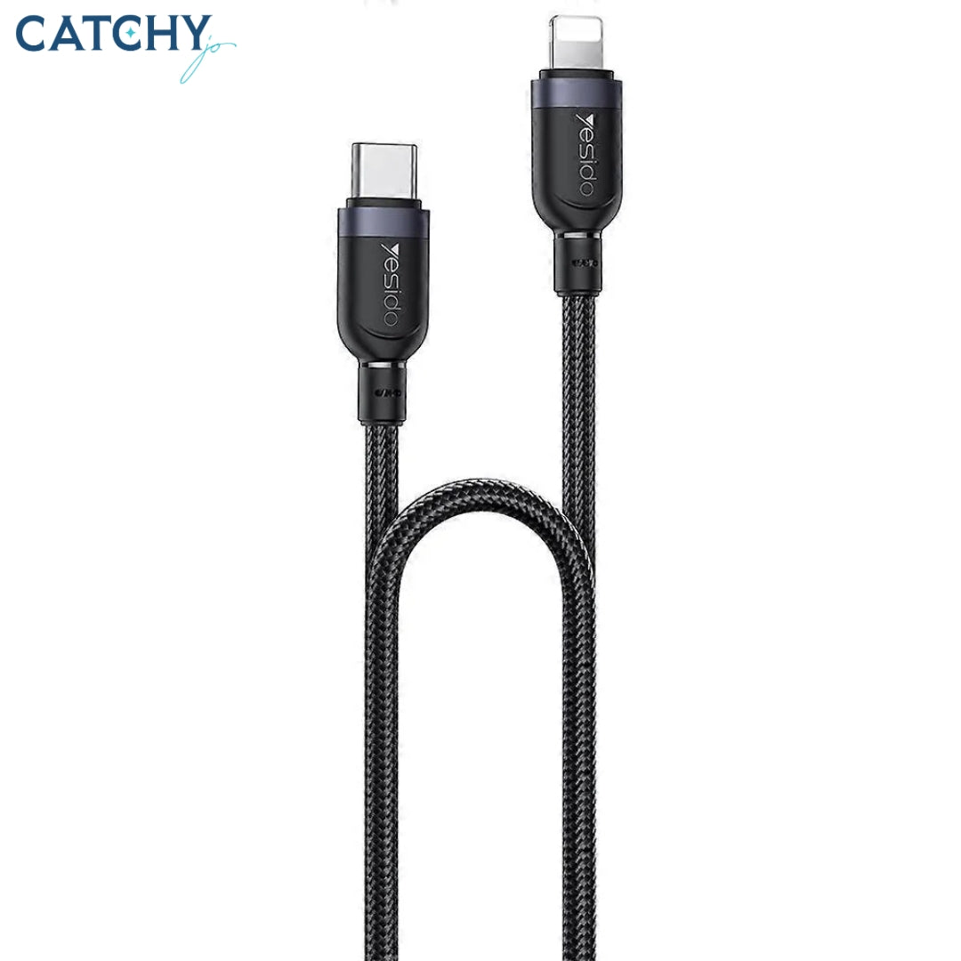 YESIDO CA189 USB-C To Lightning Data Cable (27W)
