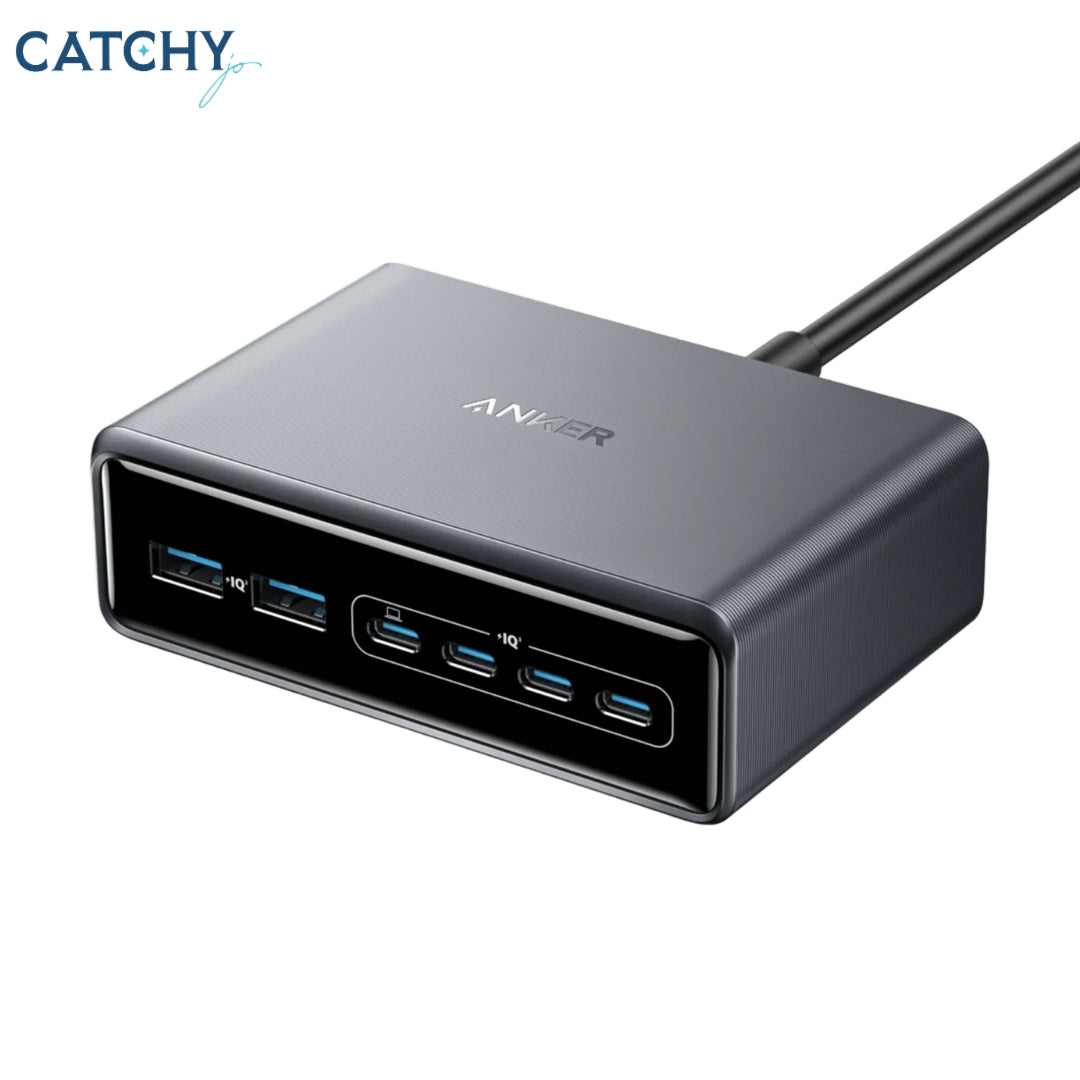شاحن Anker Prime بستة منافذ (200W)