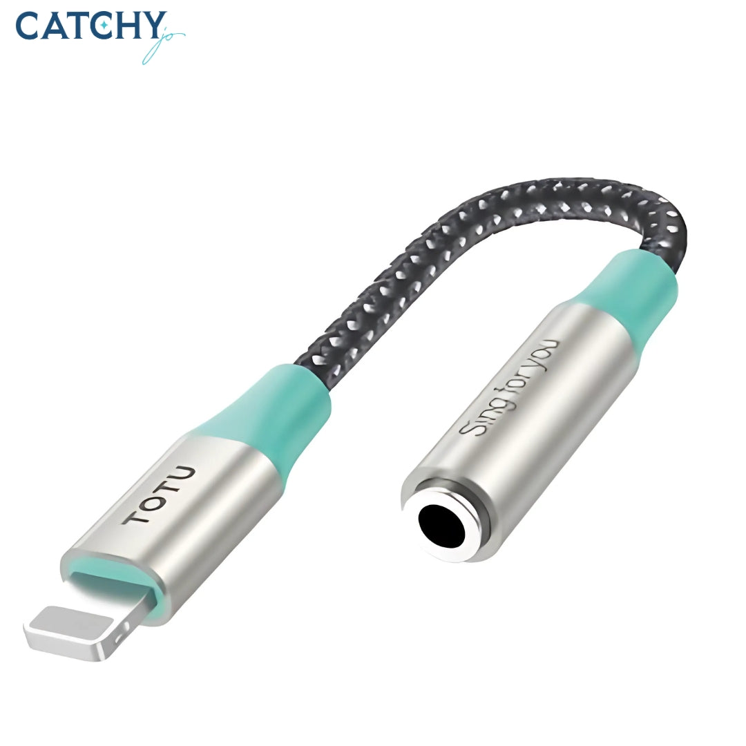 TOTU AD-3 Lightning To 3.5mm Audio Adapter