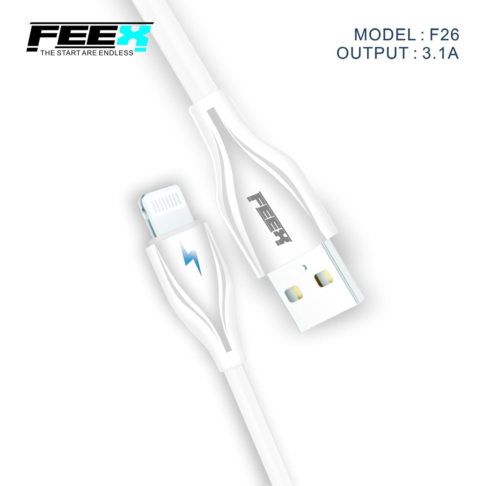 FEEX F26 USB To Lightning Data Cable
