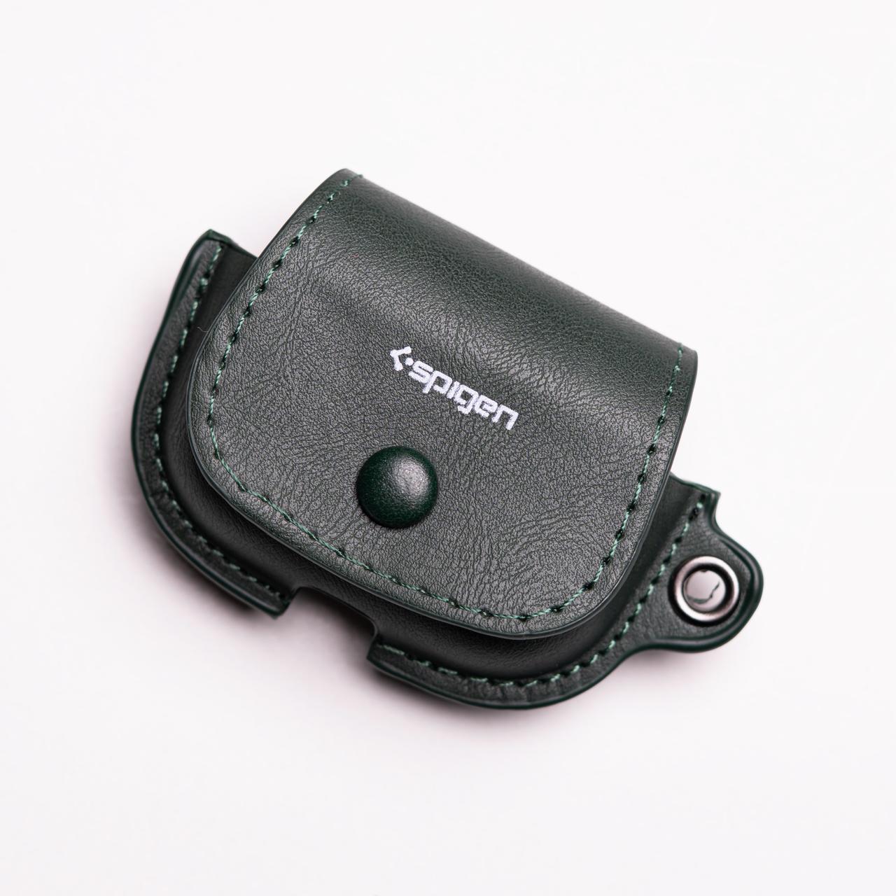 Spigen حافظة جلدية لسماعات AirPods