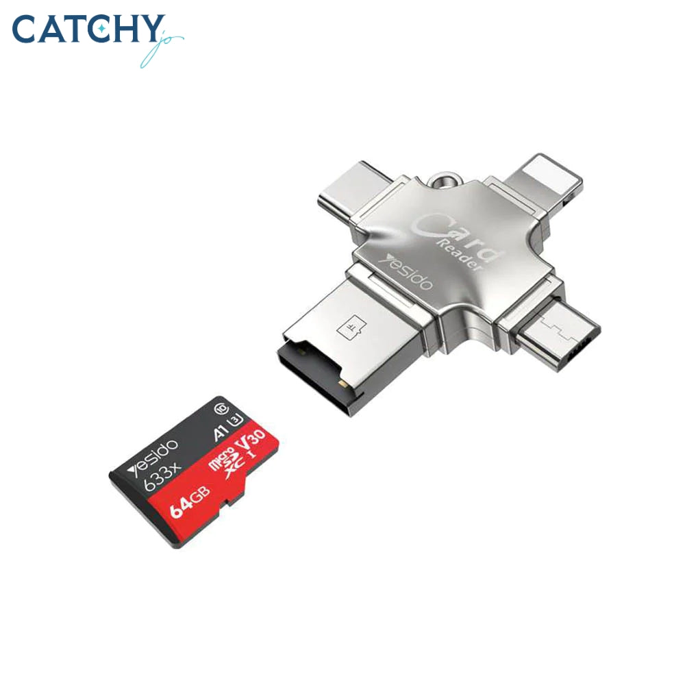 YESIDO GS13 Multifunction Card Reader