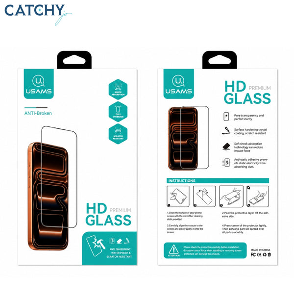 USAMS Anti-Broke HD Glass Clear Screen Protector