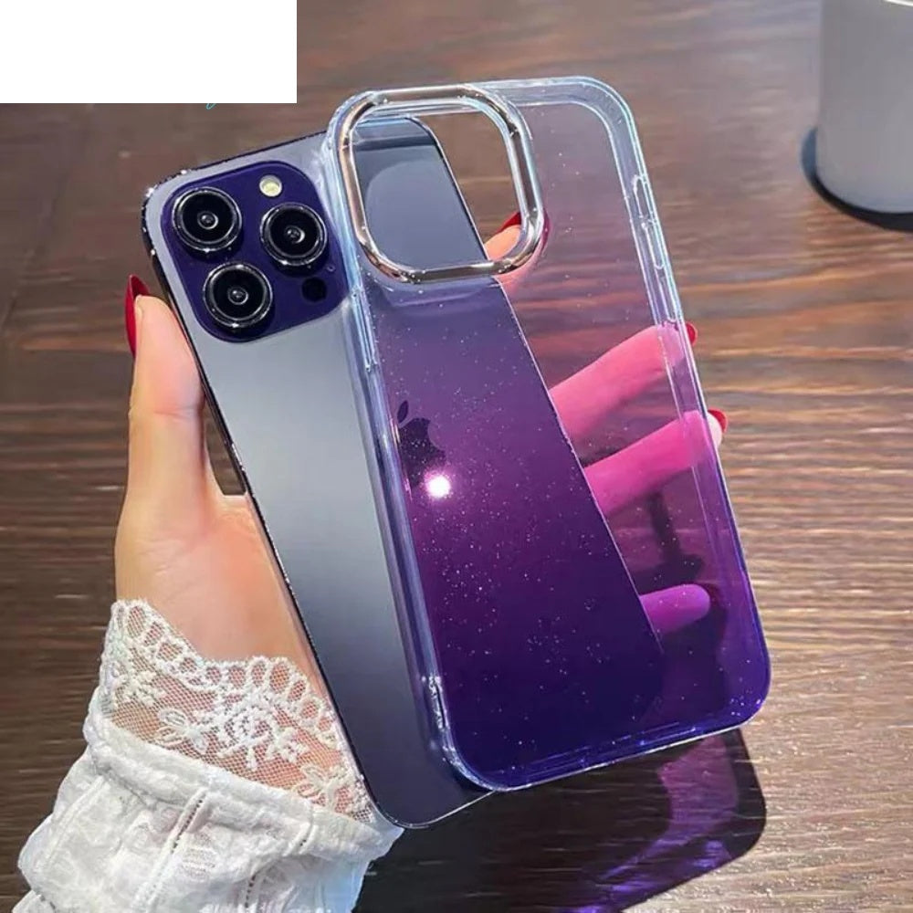 iPhone Gradient Glitter Case