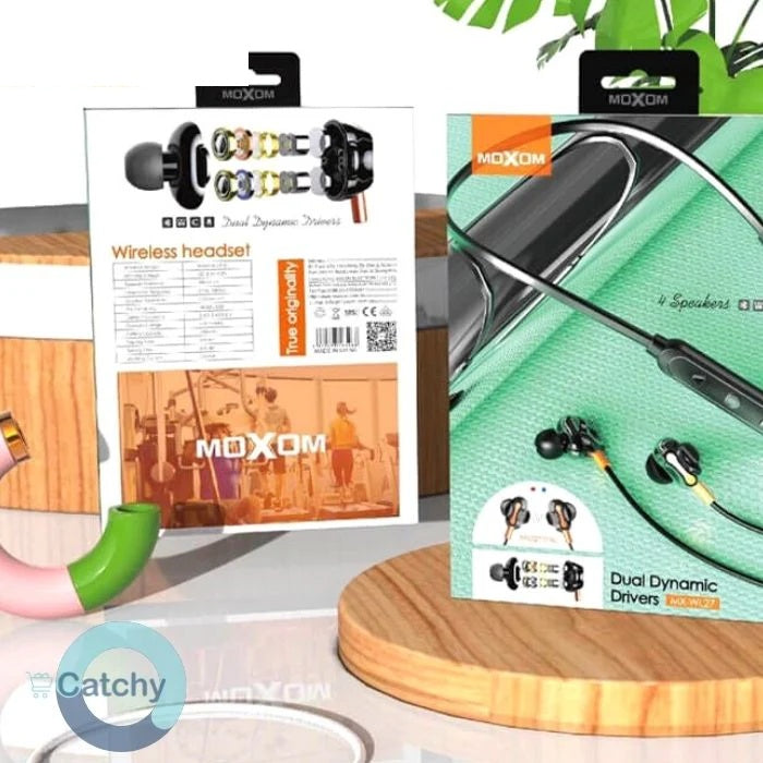 Moxom Magnetic Wireless Dynamic Drivers Headset