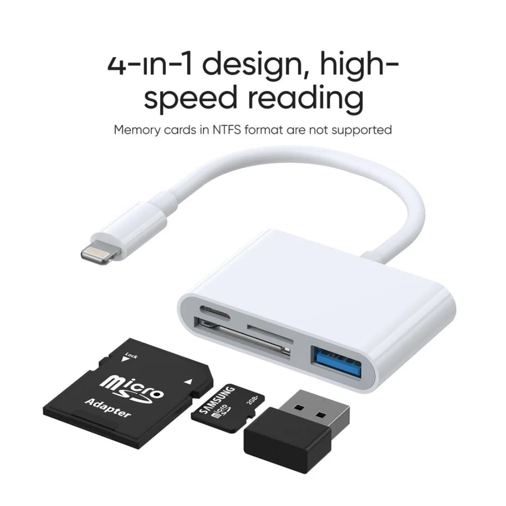 JOYROOM S-H142 Lightning To USB OTG Card Reader