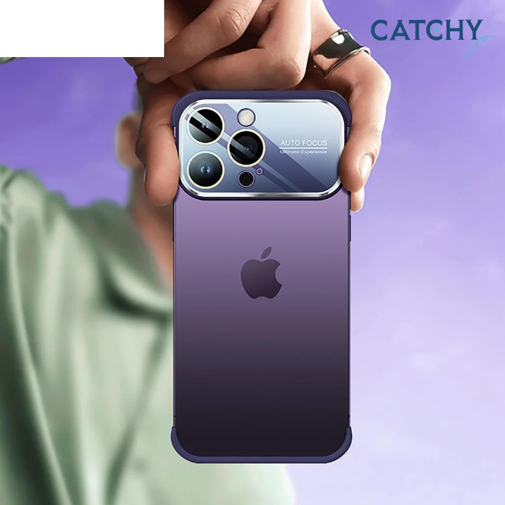 iPhone Case with Window Glass Camera Lens Protector ( 2 Pecs)
