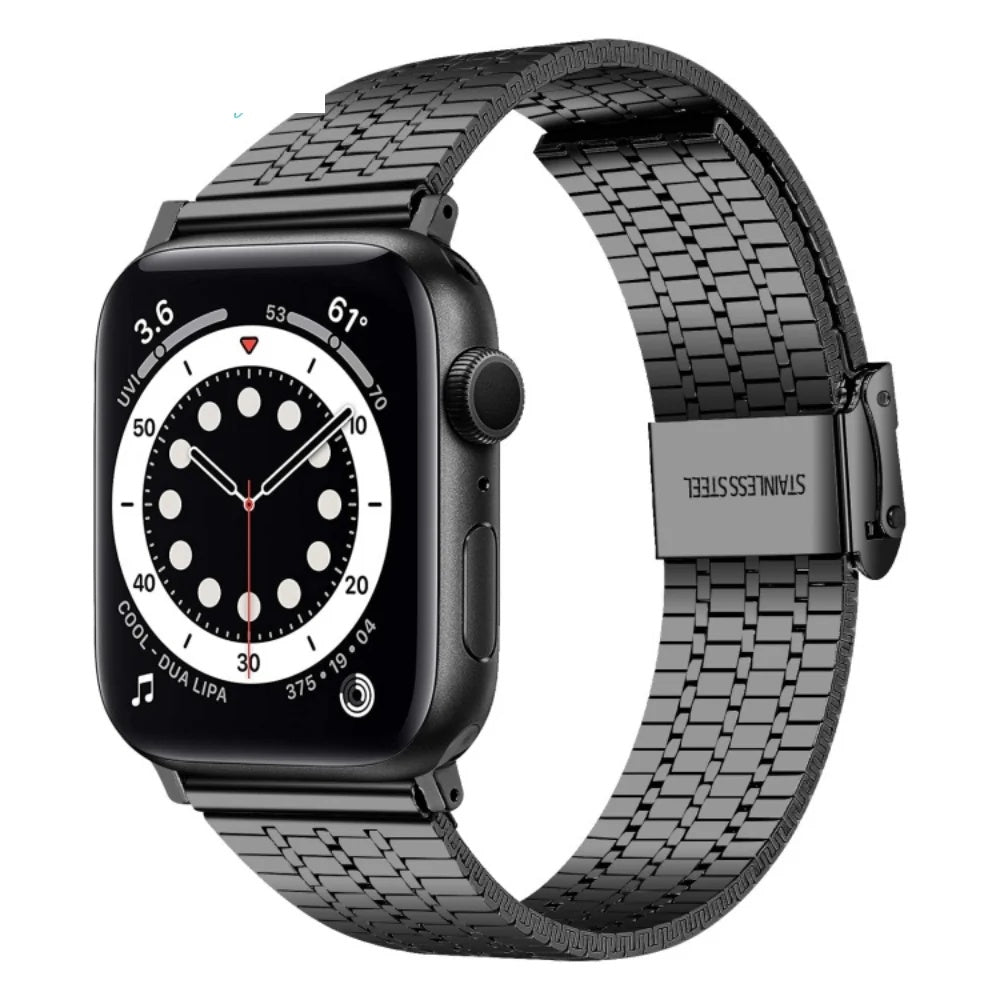 Apple Watch Seven Beads Stainless Steel Band