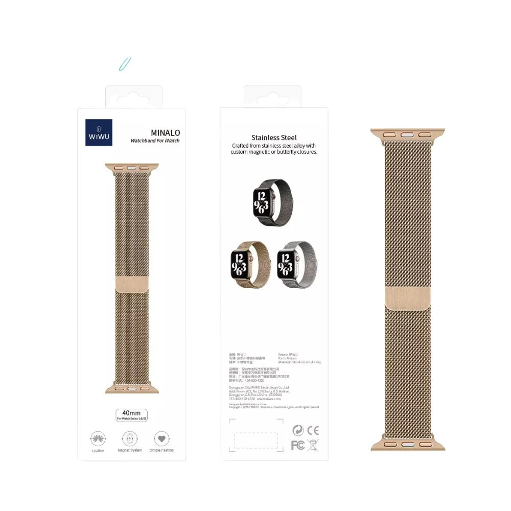 WiWU Minalo stainless steel Watch Band