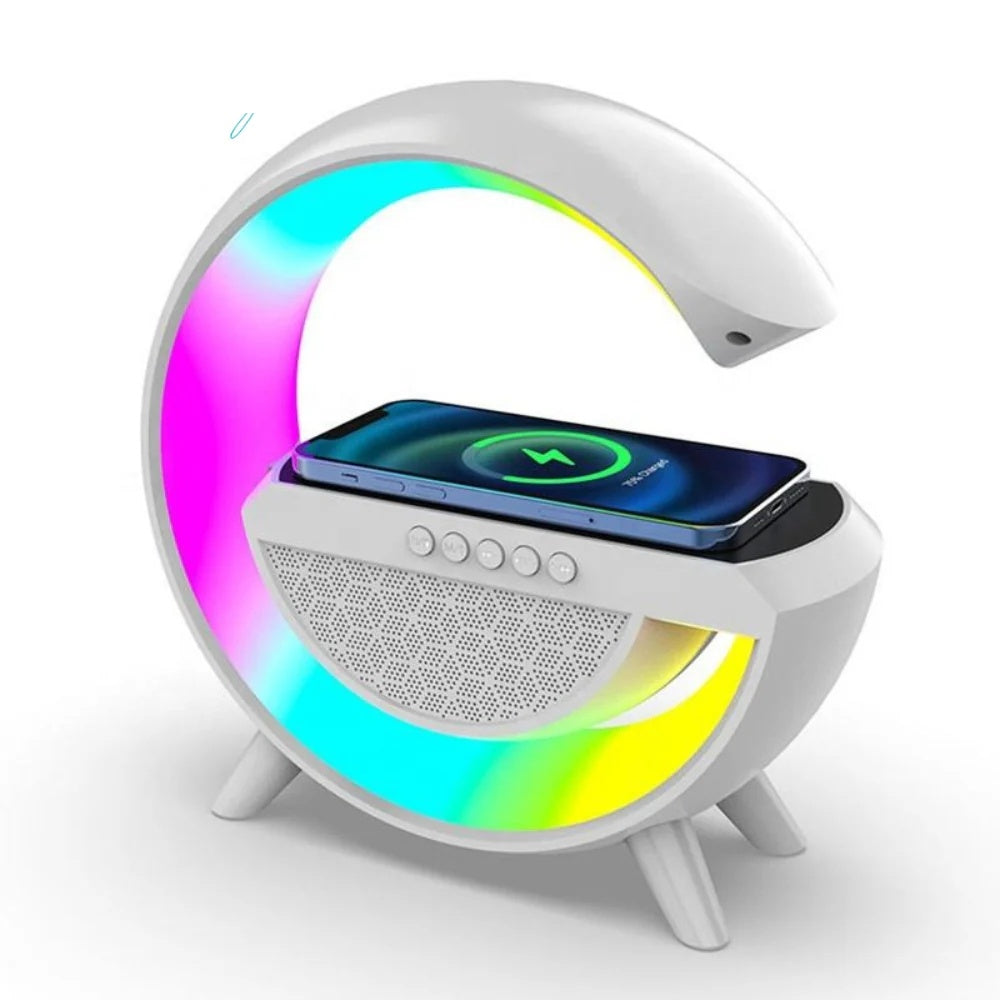 3 in 1 G Shape Wireless Charger With Speaker