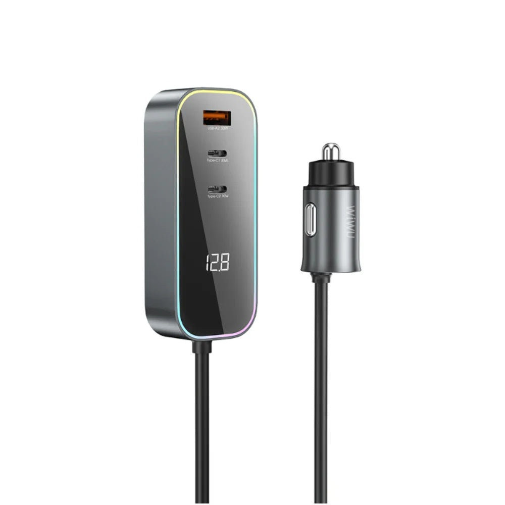 WiWU Fast Car Charger Multi-Port (120W)